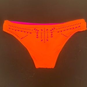Small reversible bikini bottom orange or purple